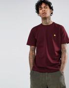 Carhartt Wip Chase Fit T-shirt - Red