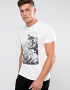 Element Raw Nature Print T-shirt - White