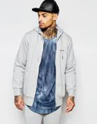 Illusive London Zip Up Hoodie - Gray
