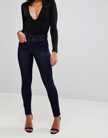 Salsa Secret Waist Sculpting Skinny Jean - Blue