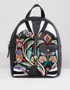Oh My Gosh Accessories Embroidered Backpack - Multi