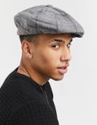 Farah Peakys Flat Cap-grey