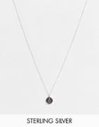 Kingsley Ryan Sterling Silver Necklace With Coin Pendant