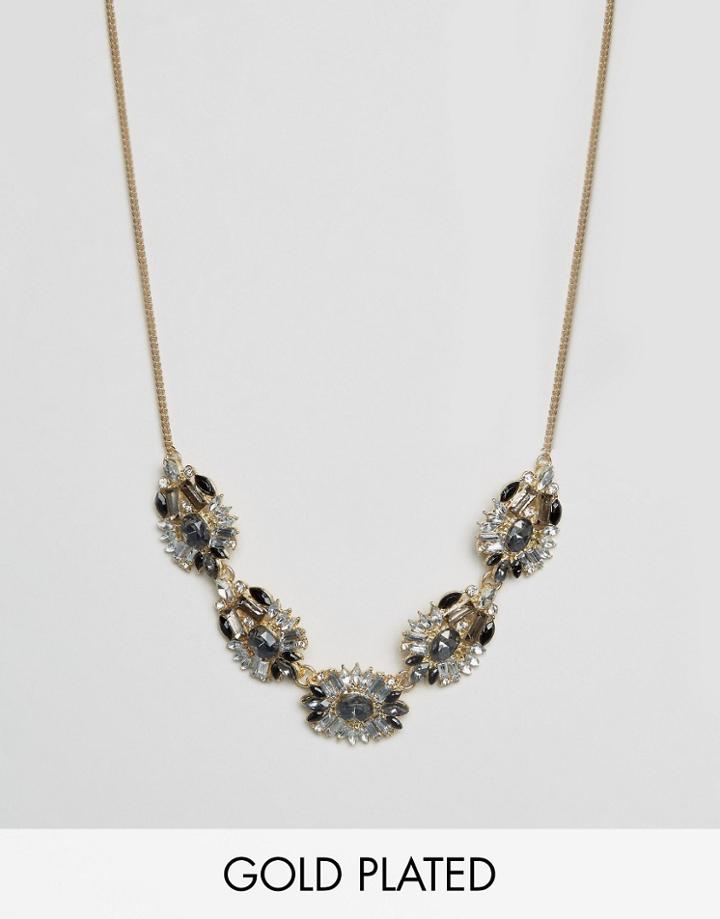 Johnny Loves Rosie Statement Necklace - Silver