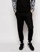 Eleven Paris X Life Is A Joke Skinny Joggers With Contrast Pocket - Black