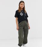 Reclaimed Vintage Revived Cargo Jogger With Tipped Cuff - Green
