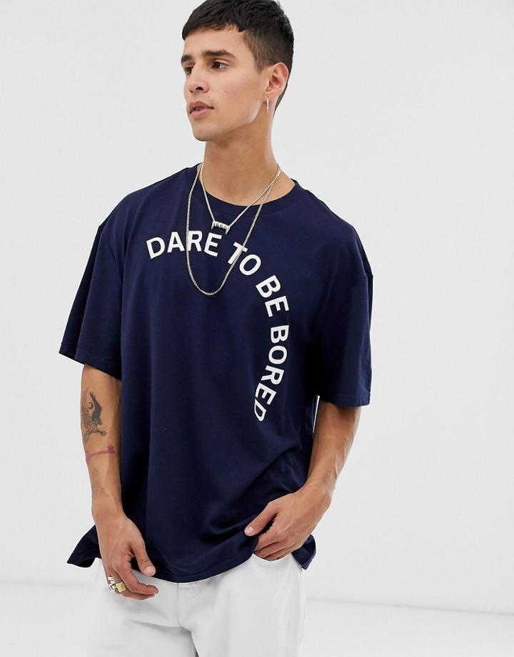 Weekday Hacksaw T-shirt-black