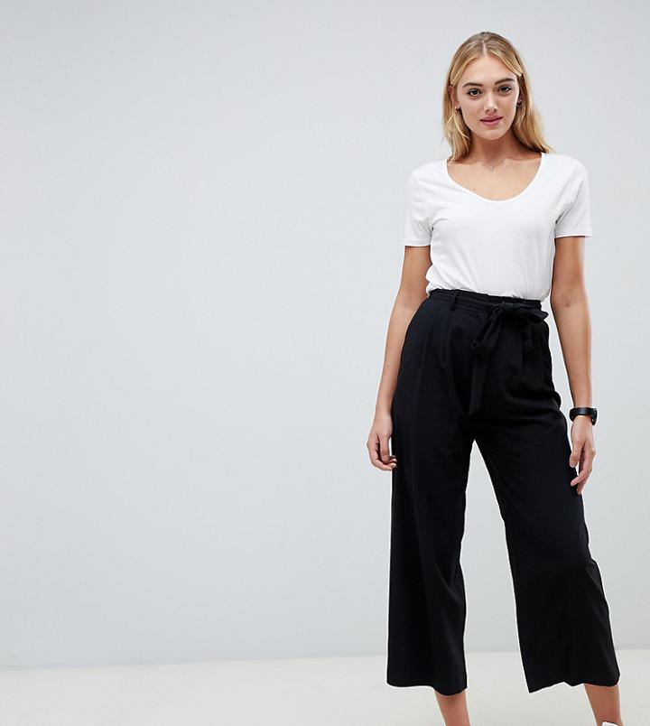 Asos Design Tall Mix & Match Culotte With Tie Waist