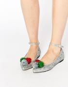 Asos Lapland Holidays Ballet Flats - Multi