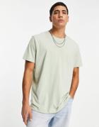 Weekday Relaxed T-shirt In Light Green