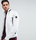 Replay Lightweight Taped Jacket In White - White