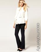 Asos Maternity Supersexy Flare Jeans #17 - Blue