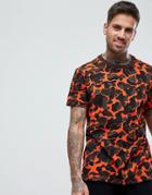 G-star Stalt Camo T-shirt Large Pocket Orange - Orange