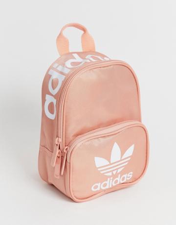 Adidas Originals Mini Backpack In Pink - Pink