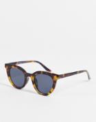 Aj Morgan Hotsy Totsy Round Lens Sunglasses-brown