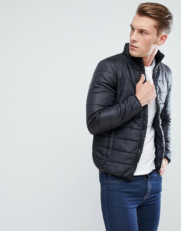 Only & Sons Puffer Jacket - Black