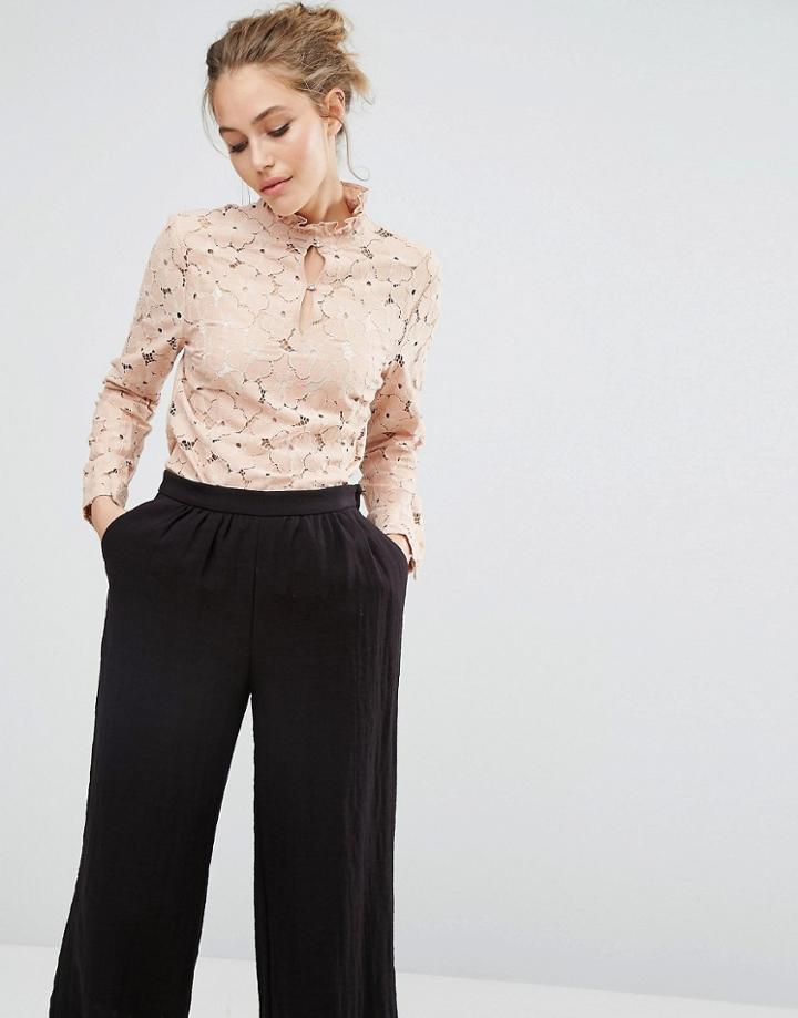 Baum Und Pferdgarten Marvella Lace Blouse - Pink