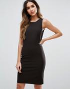 Vero Moda Sleeveless Bodycon Dress - Black