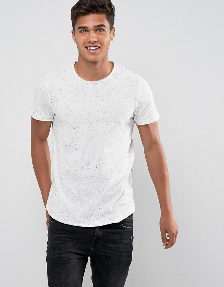 Jack & Jones Crew Neck Slim Fit T-shirt - Gray