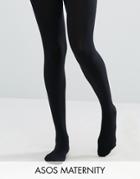 'asos Maternity 'new Improved Fit' 120 Denier Tights - Black