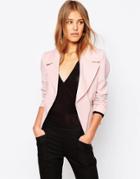 Closet Zip Detail Jacket - Pink