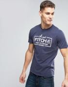 Abercrombie & Fitch T-shirt Subtle Branding Garment Dyed In Navy - Navy