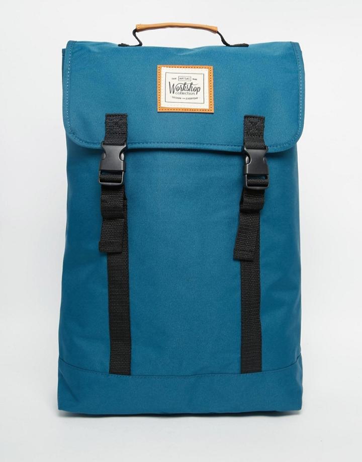 Workshop Double Strap Backpack - Blue