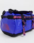 The North Face Base Camp Duffel Bag Extra Small In Geo-tribal Blue - Blue