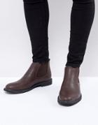 Brave Soul Chelsea Boots In Brown