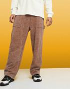 Asos 4505 Carpenter Sweatpants With Acid Wash-brown