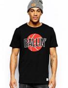 A Question Of T-shirt With Ballin Print - Black