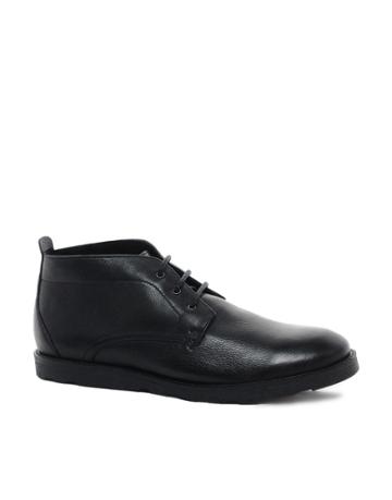 Asos Chukka Boots In Leather