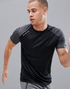 Dare 2b Tech Gym Raglan Crew Neck T-shirt - Black