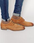 Selected Homme Bolton Braided Leather Shoes - Brown