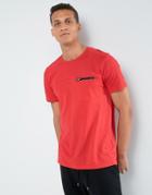 Loyalty And Faith Zip Detail T-shirt - Red