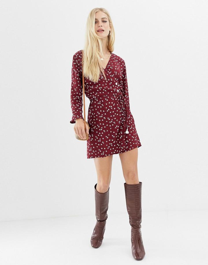 Faithfull Greta Mini Dress - Red