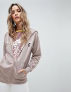 Vivienne Westwood Anglomania Hoodie With Back Logo - Pink