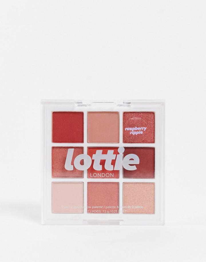Lottie London Eyeshadow Palette - Raspberry Ripple-multi