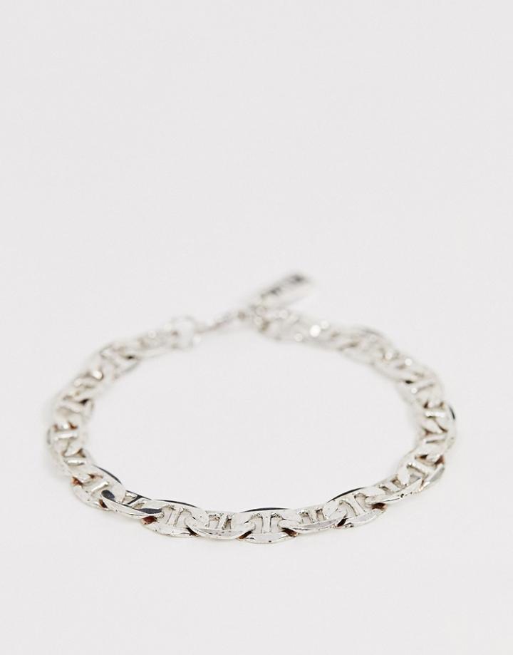 Wftw Chain Bracelet In Silver