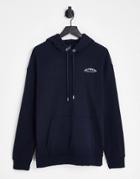 Only & Sons Oversized Hoodie With Copenhagen Logo Back Print In Navy