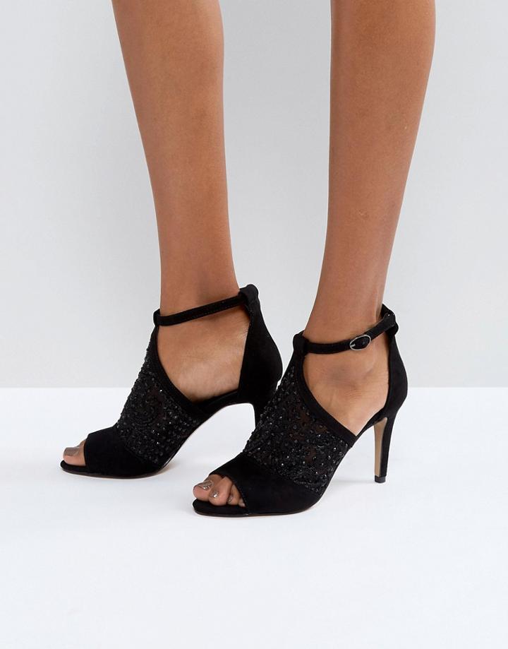 Coast Embellished Shoes - Black