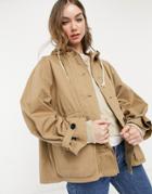 Kings Of Indigo Jacket In Camel-neutral