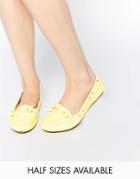Asos Master Flat Shoes - Yellow