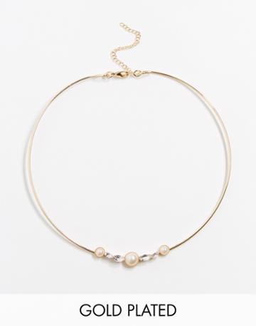 Neve & Eve Pearl Collar Necklace