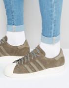 Adidas Originals Superstar 80's Sneakers In Brown S75848 - Brown