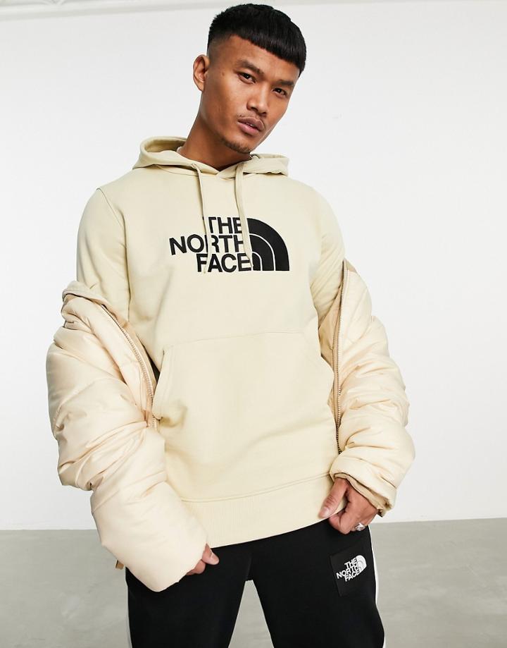 The North Face Light Drew Peak Hoodie In Beige-neutral