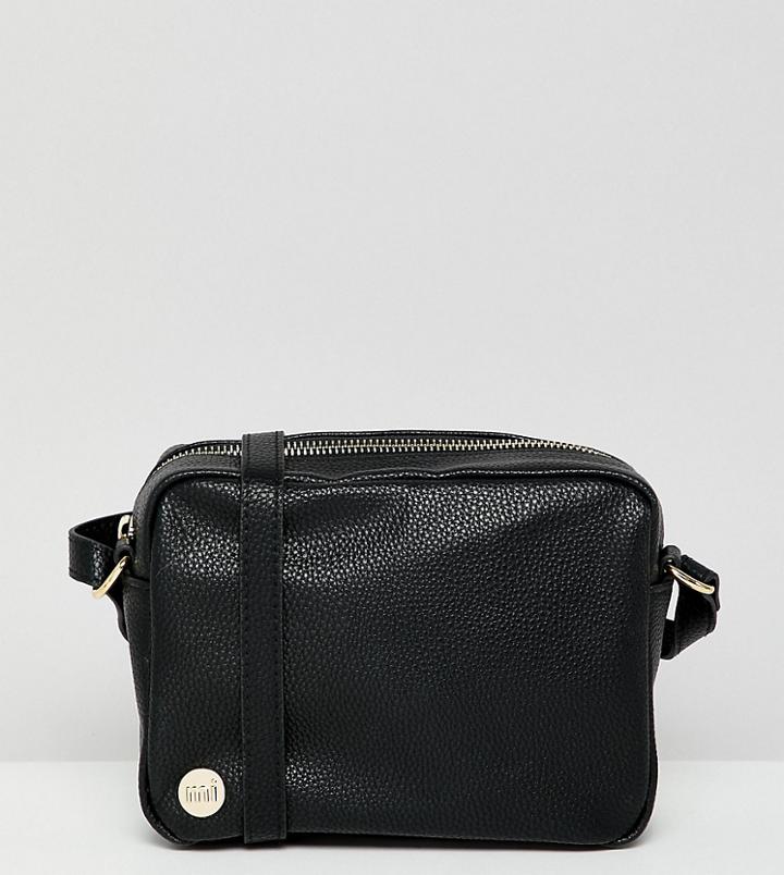 Mi-pac Black Cross Body Bag - Black