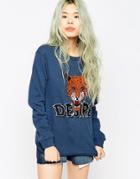 A Question Of Desire Sweatshirt - Blue