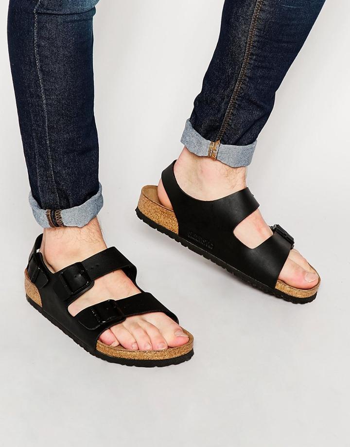 Birkenstock Milano Sandals - Black
