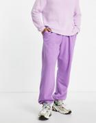Weekday Standard Sweatpants In Lilac-purple